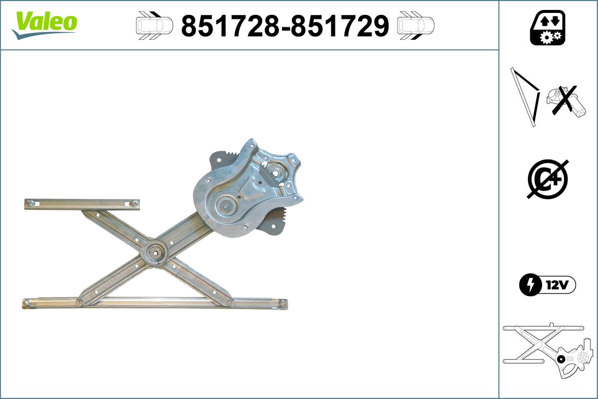 TOYOTA AVENSIS BREAK - MECHANISM ONLY FL